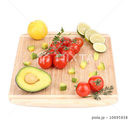 Assorted vegetables and fruits. 10695838