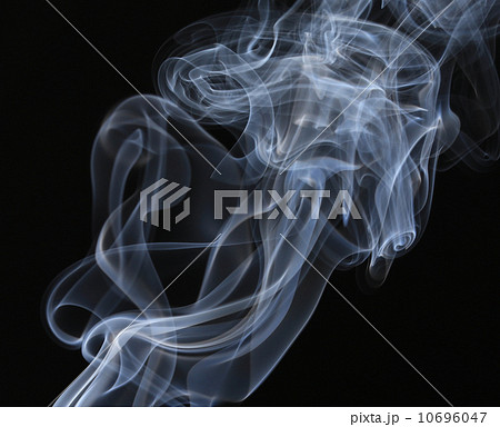 White smoke stream close up. 10696047