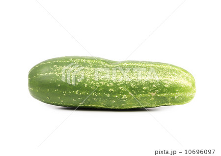 Single green cucumber Single green cucumber 10696097