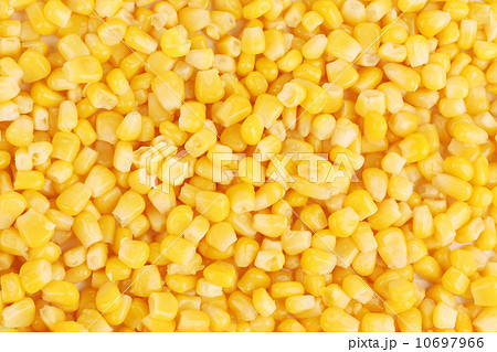 Tasty yellow grains of corn. Tasty yellow grains of corn. 10697966