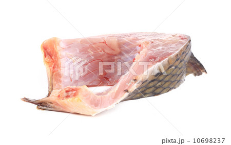 Fillet of fresh raw fish carp 10698237