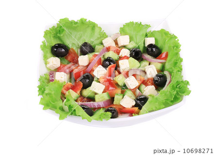 Greek salad. 10698271