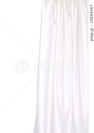 White silk drapery. 10698467