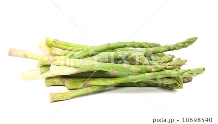 Bunch of fresh green asparagus. 10698540