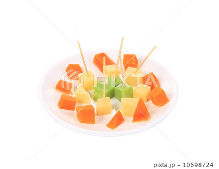 Various cheese on platter. Various cheese on platter. 10698724