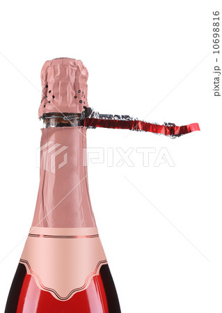 Bottle of champagne. Bottle of champagne. 10698816