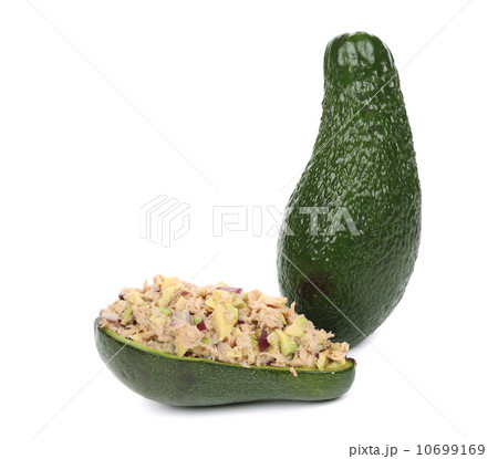 Avocado and tuna salad. Avocado and tuna salad. 10699169