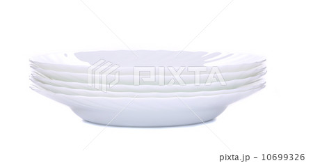 Empty plate isolated on a white. 10699326