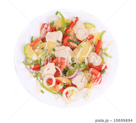 Chicken salad with potatoes Chicken salad with potatoes 10699894