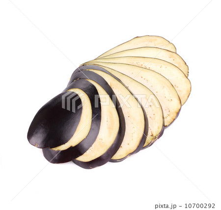 Slice of eggplant. Slice of eggplant. 10700292
