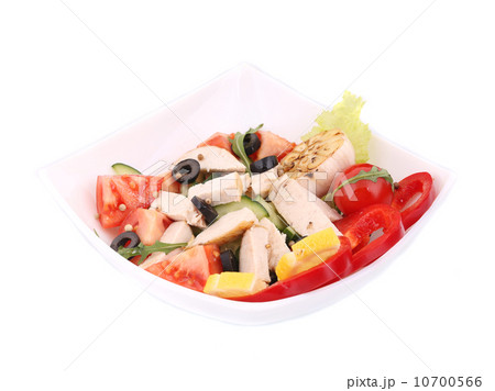 Chicken salad close up. Chicken salad close up. 10700566
