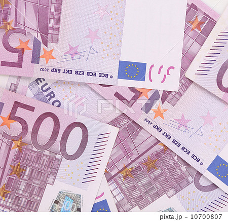 Five hundred euro notes. Whole background texture Five hundred euro notes. Whole background texture 10700807