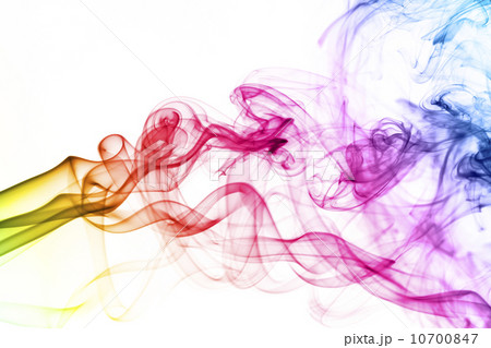 Colorful smoke clouds close up. Colorful smoke clouds close up. 10700847