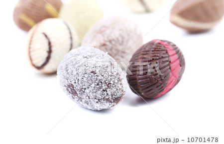 Chocolate seashells and stones 10701478