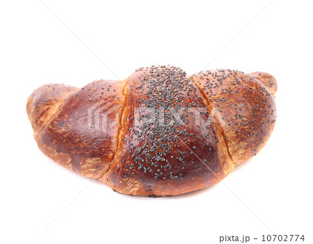 Bun with poppy seeds. Bun with poppy seeds. 10702774