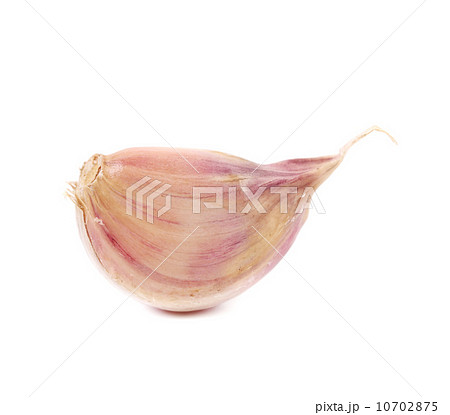 Red garlic cloves. 10702875