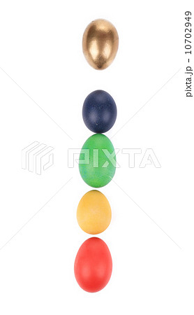 Letter i from the eggs for easter. Letter i from the eggs for easter. 10702949