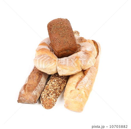 Composition with bread and rolls. 10703882