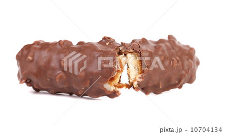 close up of Break bar chocolate. close up of Break bar chocolate. 10704134