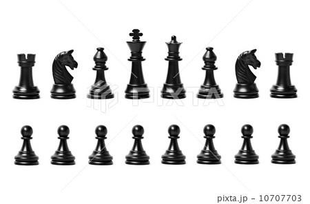 Chess figures isolated 10707703