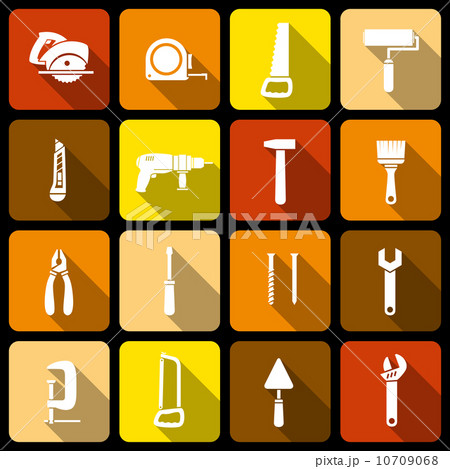Tools Icons Set 10709068