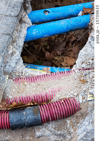 cables and pipes cables and pipes 10709635