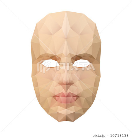 Polygonal face mask  Polygonal face mask  10713153