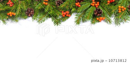 Christmas background. Eve framework 10713812
