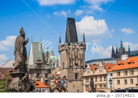 Charles bridge in Prague 10714621