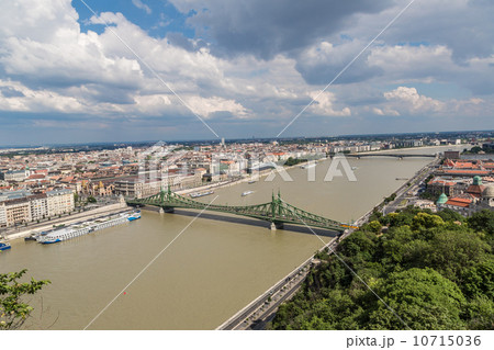 Liberty Bridge in Budapest. 10715036