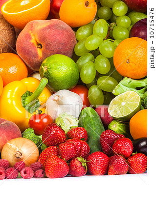 Huge group of fresh fruits 10715476