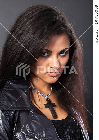 Beauty Portrait. Curly Hair. Beautiful woman 10716069