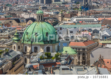 Panorama of Vienna from St. Stephen's Cathedral 10716881