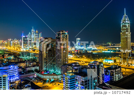Dubai downtown. East, United Arab Emirates architecture Dubai downtown. East, United Arab Emirates architecture 10717492
