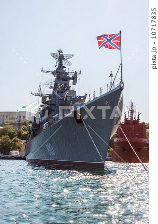 Russian warship in the Bay, Sevastopol, Crimea 10717835