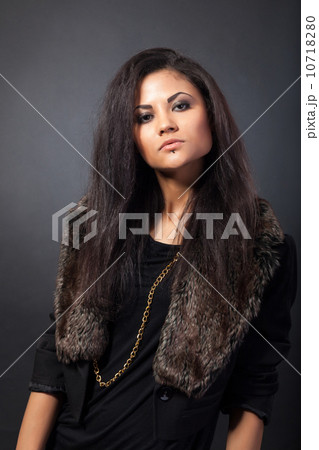 Beauty Portrait. Curly Hair. Beautiful woman Beauty Portrait. Curly Hair. Beautiful woman 10718280