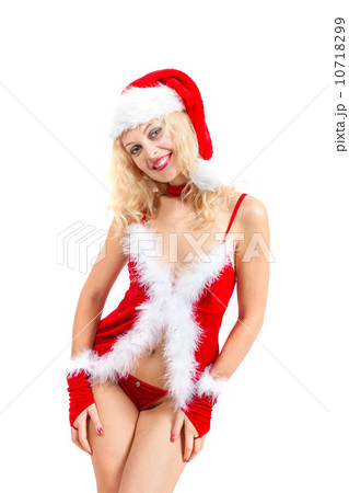 Young sexy Santa woman Young sexy Santa woman 10718299