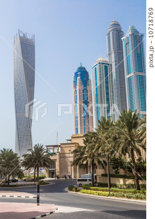 Dubai Marina cityscape, UAE 10718769