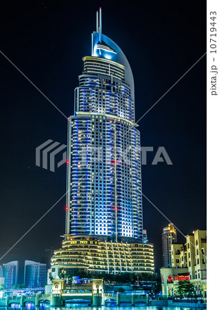 Address Hotel in the downtown Dubai area overlooks the famous da 10719443