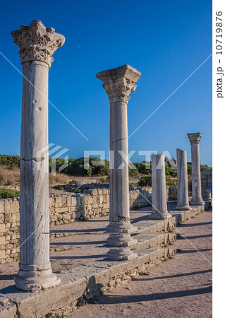 Ruins of ancient greek colony Khersones Ruins of ancient greek colony Khersones 10719876
