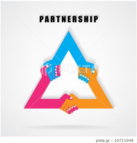 Handshake abstract sign vector design Handshake abstract sign vector design 10721046