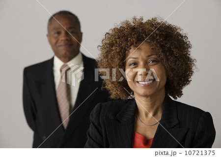 Mature business people, studio shot Mature business people, studio shot 10721375