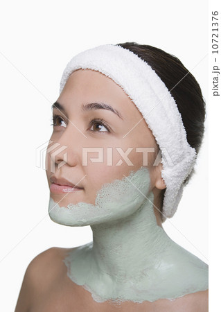 Portrait of attractive woman enjoying spa treatment Portrait of attractive woman enjoying spa treatment 10721376