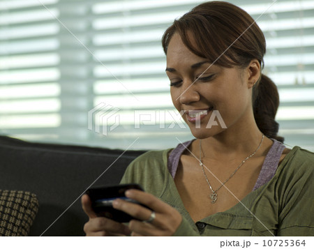 Young woman looking content Young woman looking content 10725364