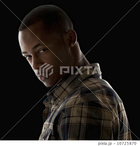 Studio portrait of young man 10725870