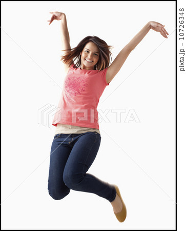 Portrait of young happy woman 10726348