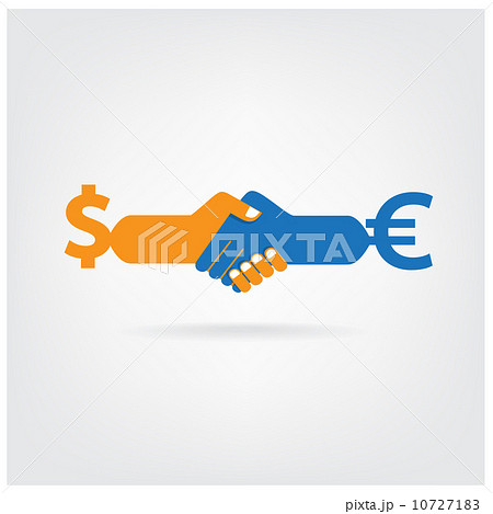 Handshake abstract sign Handshake abstract sign 10727183