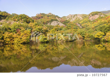 寒霞渓の秋 猪谷池 寒霞渓の秋 猪谷池 10727567