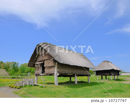 三内丸山遺跡の掘立柱建物 10727797