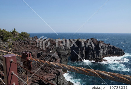 城ヶ崎海岸　門脇吊橋より 10728031